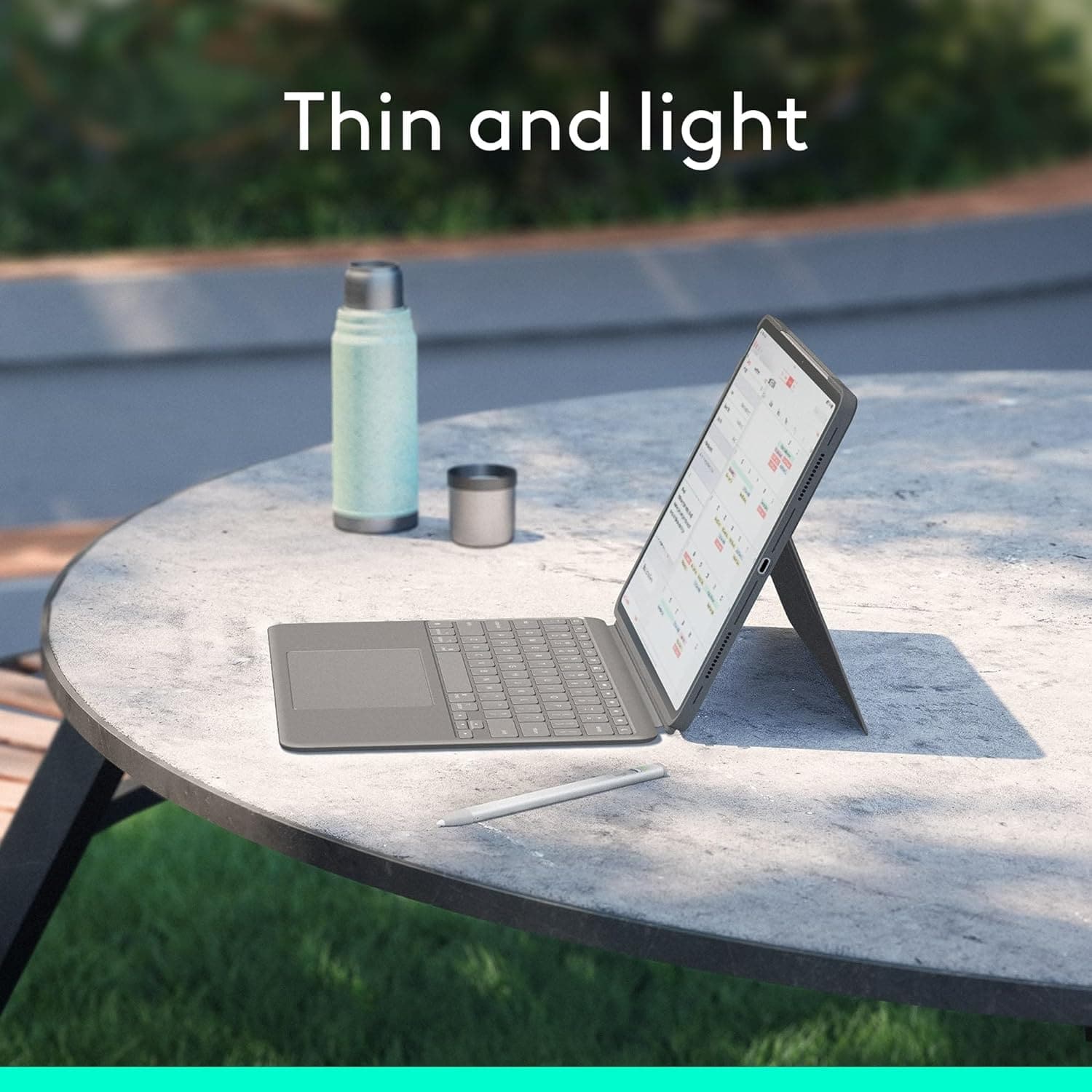 Buy Logitech,Logitech Combo Touch Keyboard Case for iPad Air 13" (M2, 2024) - Detachable Backlit Keyboard, Kickstand, QWERTY UK Layout - Grey - Gadcet UK | UK | London | Scotland | Wales| Near Me | Cheap | Pay In 3 | Keyboard Folio Case